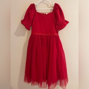 Ivy City Co. red tulle dress | Girls 8 (fits like a 6) | EUC